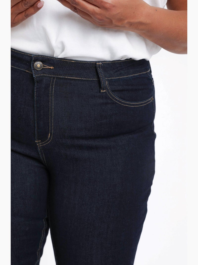Jeans slim Louise L32 PAPRIKA Noir - Kiabi