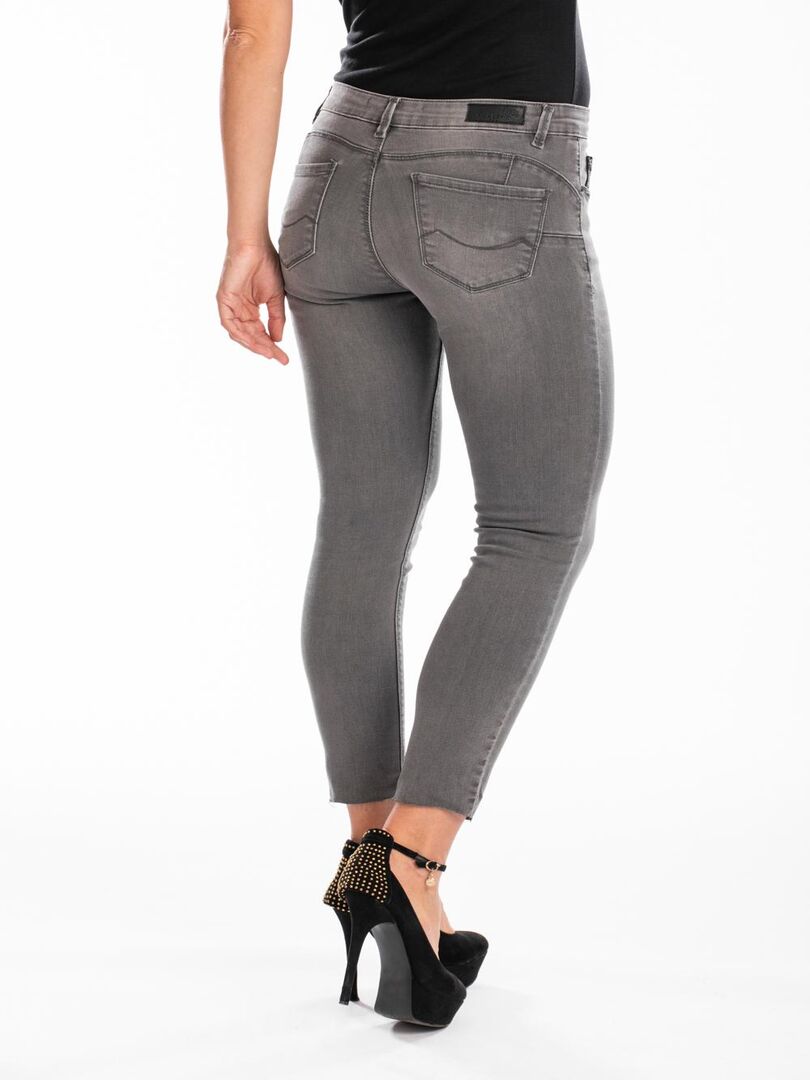 Jeans slim push up LORETA Gris - Kiabi