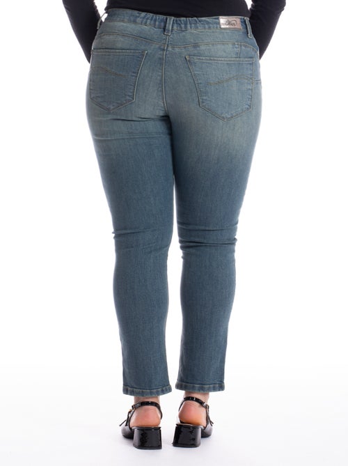 Jeans slim push-up stretch OBSPU3 'OBER' - Kiabi