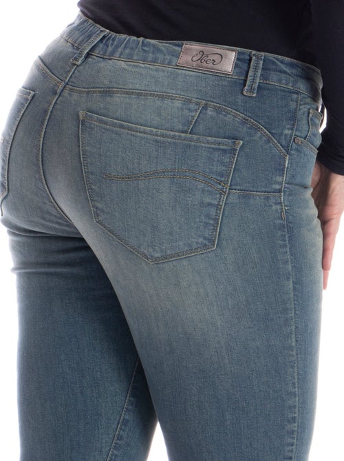 Jeans slim push-up stretch OBSPU3 'OBER' - Kiabi