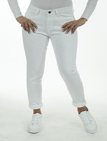 Jeans slim taille haute stretch OBS3 - Kiabi