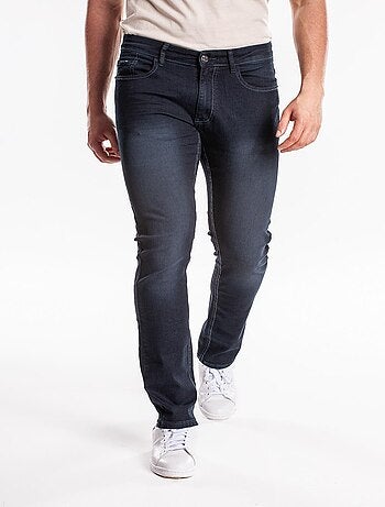Jeans stretch Fibreflex® RL80 coupe droite ajustée surteint VITO - Kiabi