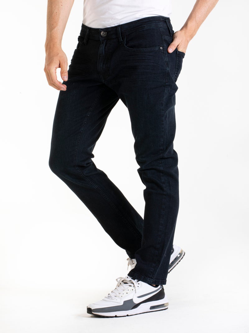 Jeans stretch Fibreflex® RL80 coupe droite ajustée surteint VITOZ 'Rica Lewis' Bleu - Kiabi
