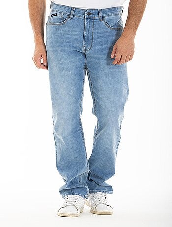 Jeans stretch RL70 Fibreflex® coupe droite tendance denim bleached CARLO 'Rica Lewis'