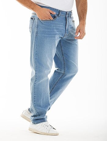 Jeans stretch RL70 Fibreflex® coupe droite tendance denim bleached CARLO 'Rica Lewis'