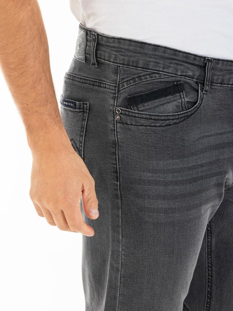 Jeans stretch RL70 Fibreflex® coupe droite tendance denim WARD 'Rica Lewis' Gris - Kiabi