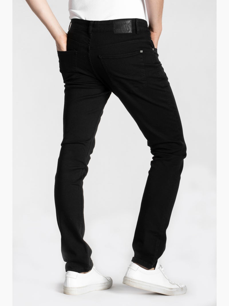 Jeans stretch RL80 Fibreflex® coupe droite ajustée twill 'Rica Lewis' Noir - Kiabi