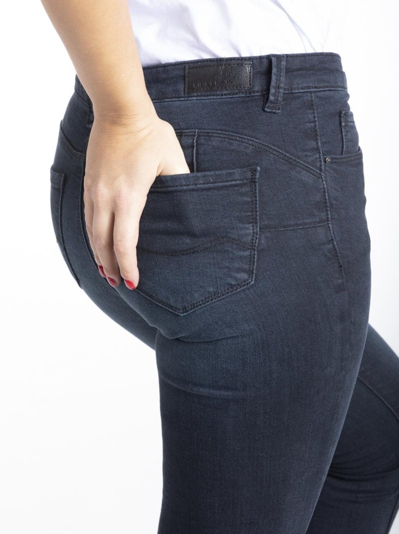 Jeans stretch slim push-up CARMEL Bleu - Kiabi