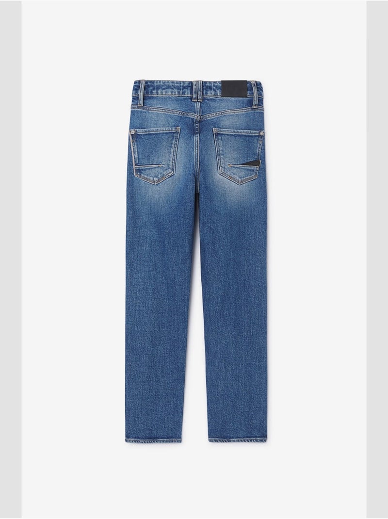 Jeans SWANN droite 'Le Temps Des Cerises' Bleu - Kiabi