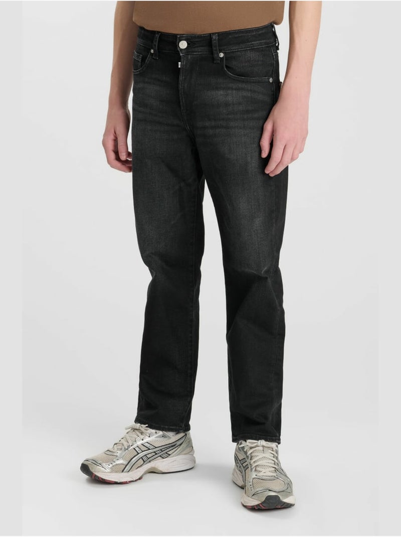 Jeans swann droite 'le temps des cerises' Noir - Kiabi