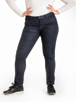 Jeans taille haute slim denim OBS6 'OBER'