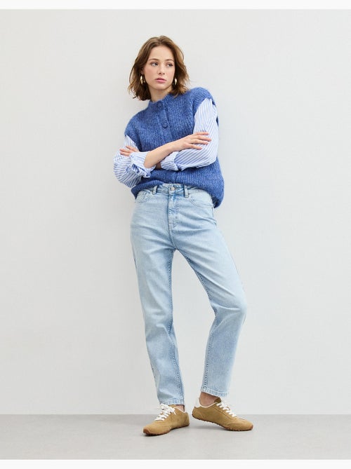 Jeans « Tapered Mom Fit », MO Fashion - Kiabi