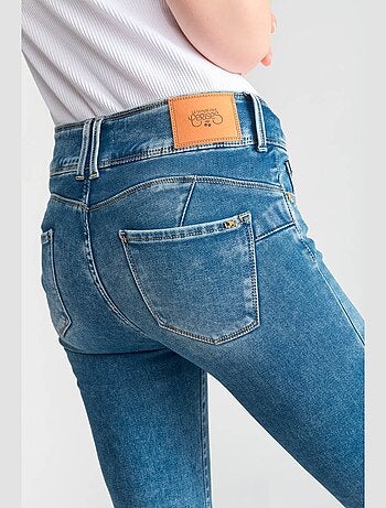 Jeans ULTRA PULP push-up slim 7/8ème 'Le Temps Des Cerises'