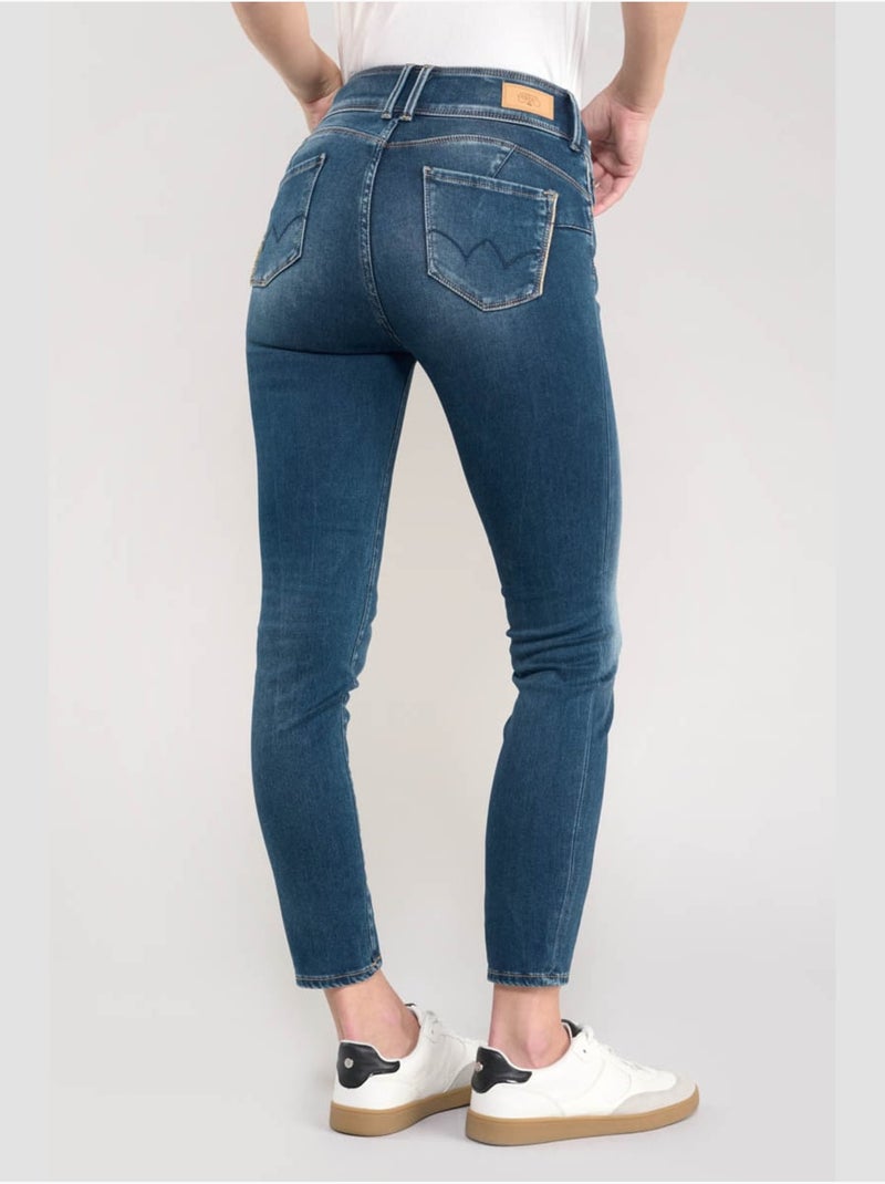 Jeans ultra pulp push-up slim 'le temps des cerises' Bleu - Kiabi