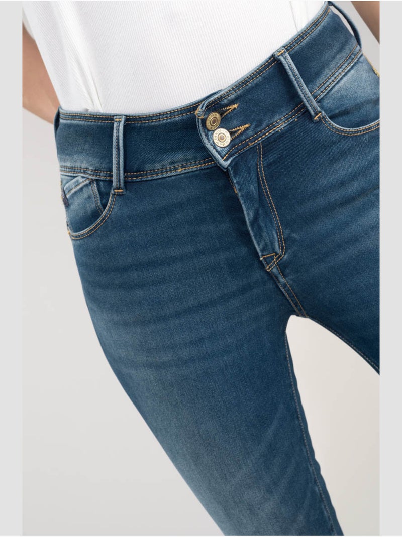 Jeans ultra pulp push-up slim 'le temps des cerises' Bleu - Kiabi