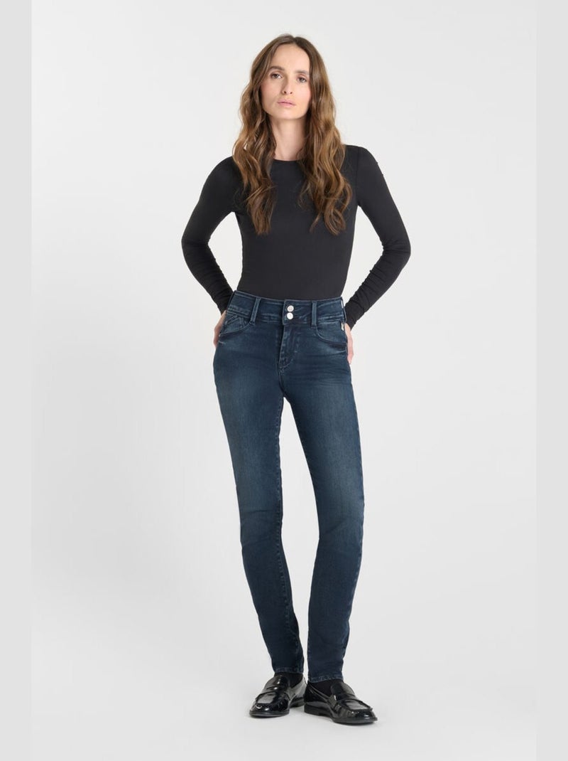Jeans ULTRA PULP push-up slim 'Le Temps Des Cerises' Bleu - Kiabi