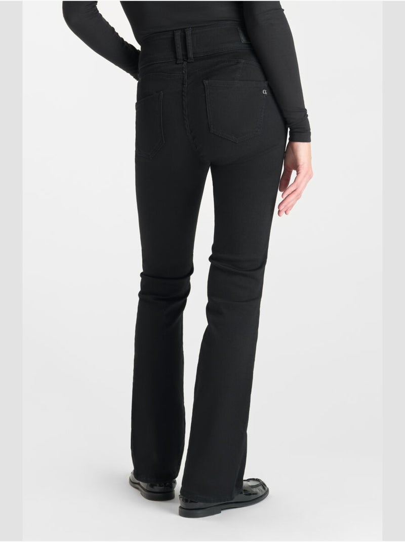 Jeans ULTRABOO bootcut 'Le Temps Des Cerises' Noir - Kiabi
