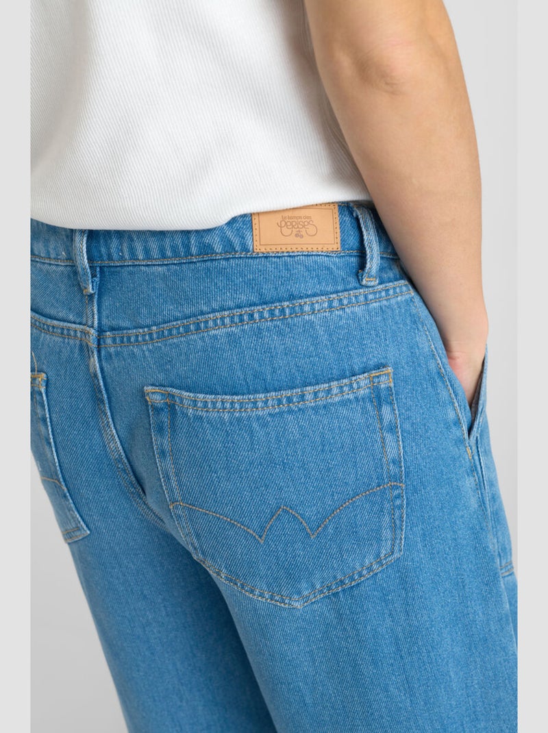 Jeans VICTORIA loose large 'Le Temps Des Cerises' Bleu - Kiabi