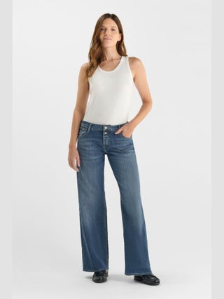 Jeans wide leg Efter bleu N°2 'Le Temps Des Cerises'