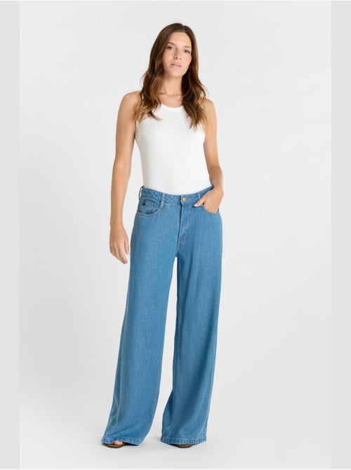 Jeans ZAZOU loose large 'Le Temps Des Cerises' - Kiabi