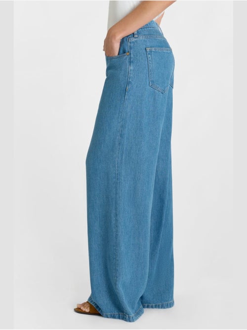 Jeans ZAZOU loose large 'Le Temps Des Cerises' - Kiabi