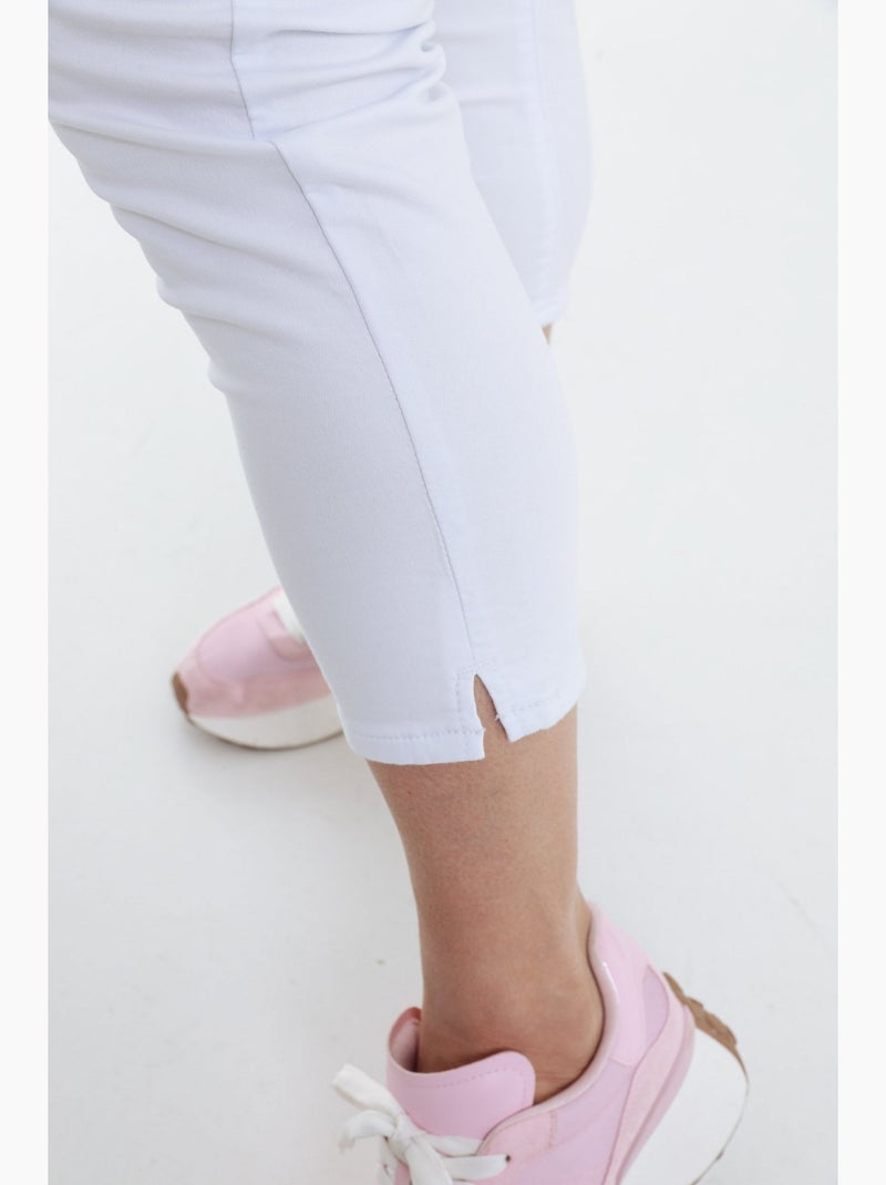 Jegging 3/4 uni PAPRIKA Bleu marine - Kiabi