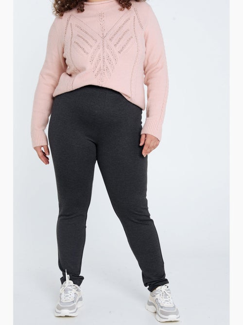 Jegging 7/8 uni PAPRIKA - Kiabi