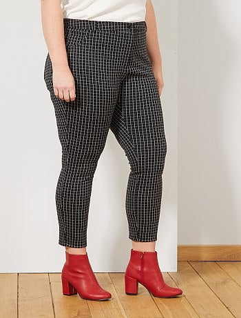 Jegging à carreaux - Kiabi