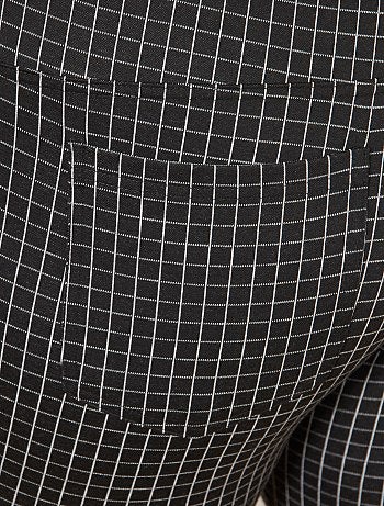 Jegging à carreaux - Kiabi