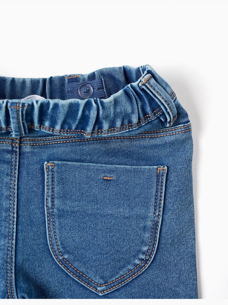 Jegging avec 4 poches Bleu Bleu - Kiabi