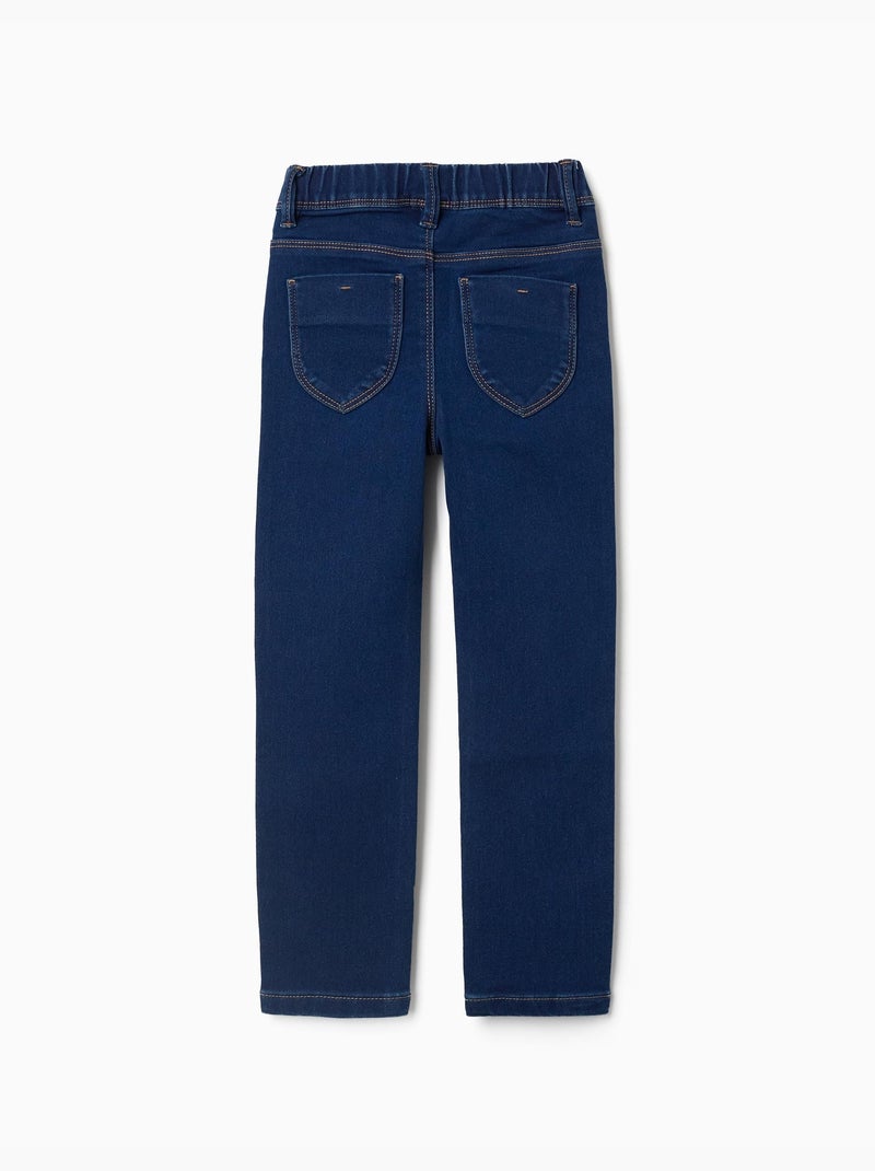 Jegging avec 4 poches Bleu foncé - Kiabi