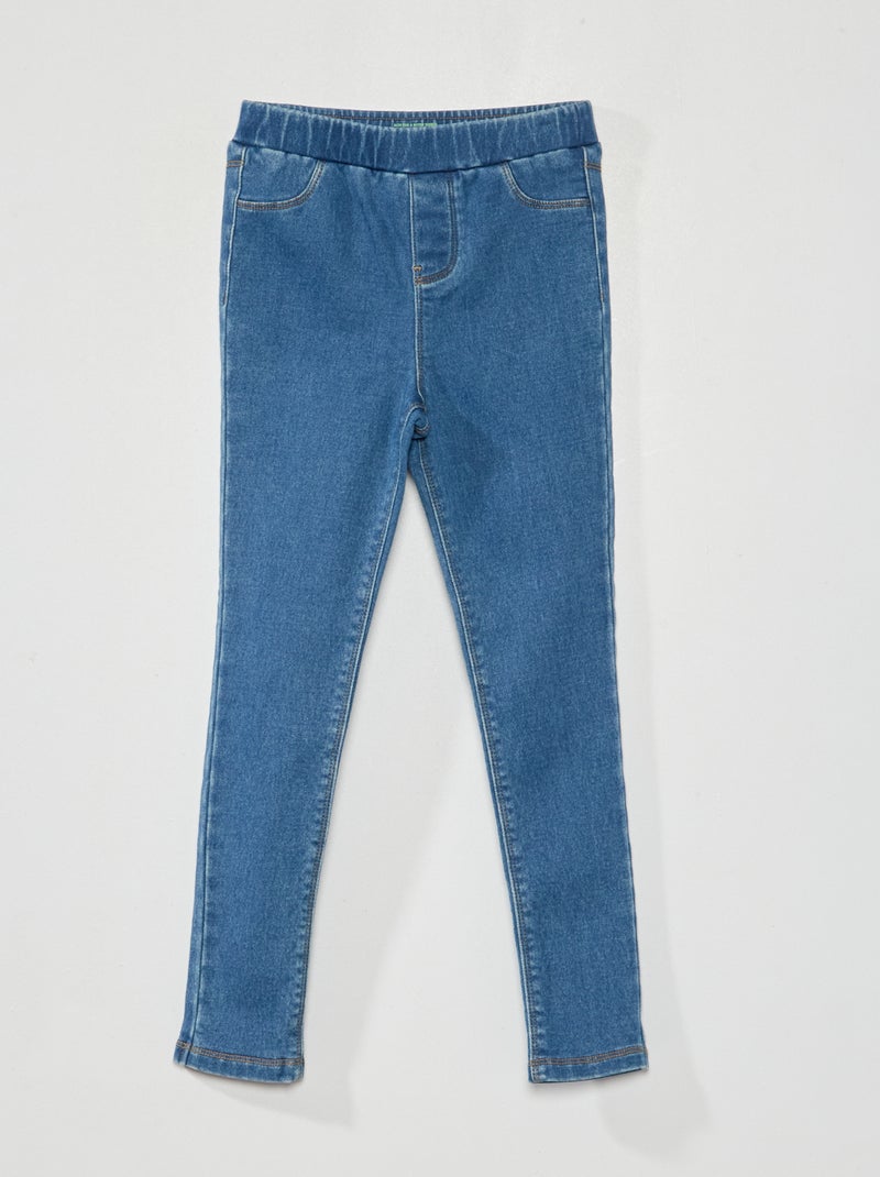 Jegging avec taille élastiquée Double stone - Kiabi