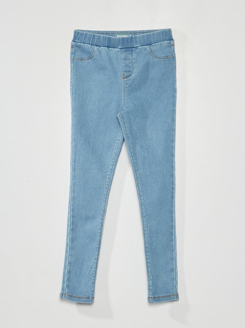 Jegging avec taille élastiquée Triple stone - Kiabi