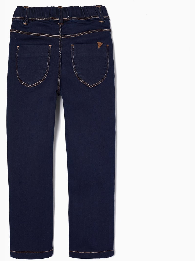 Jegging bleu foncé pour fille ESSENTIALS LINE Bleu foncé - Kiabi