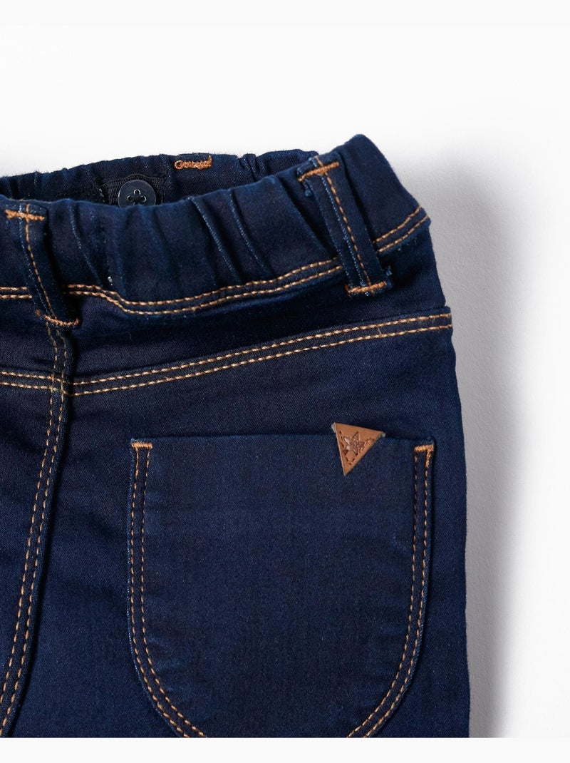 Jegging bleu foncé pour fille ESSENTIALS LINE Bleu foncé - Kiabi