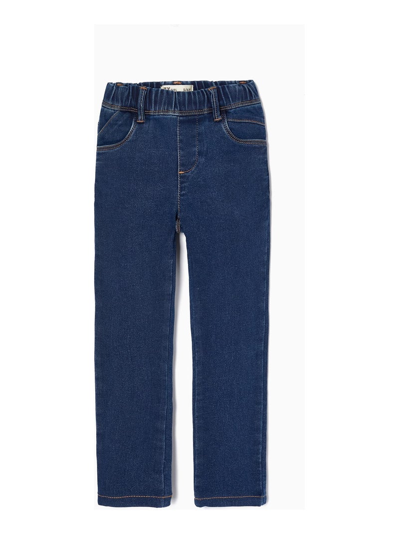 Jegging bleu pour fille ESSENTIALS LINE Bleu - Kiabi