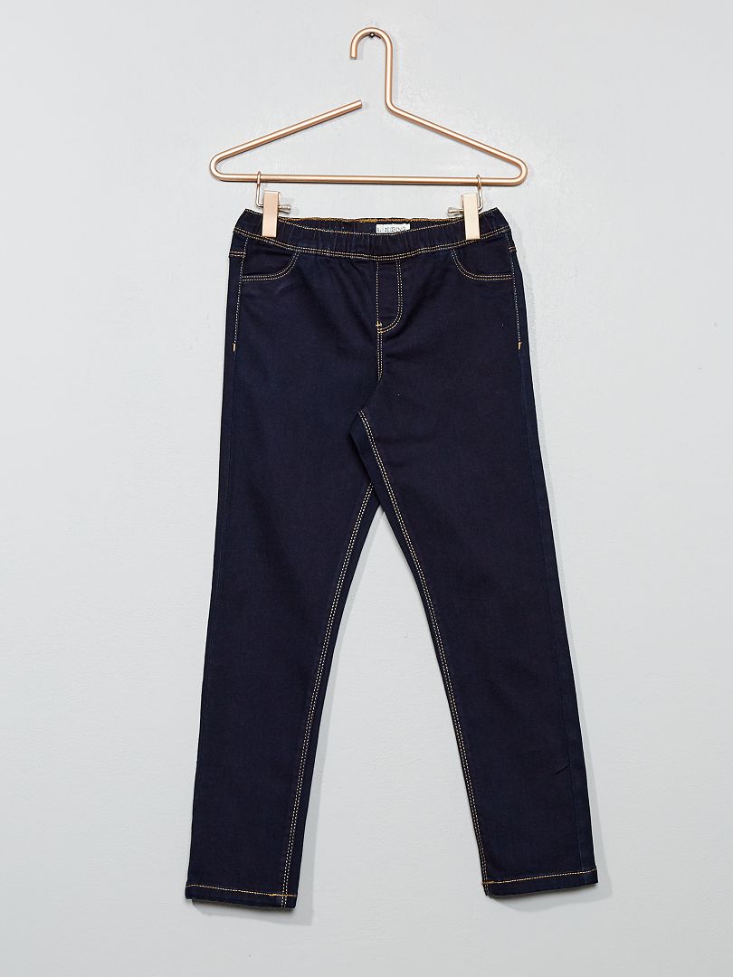 Jegging denim bleu fonce Kiabi 10.00