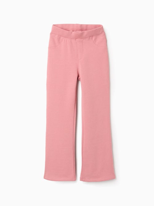 Jegging en coton polyester peigné Flare Fit - Kiabi