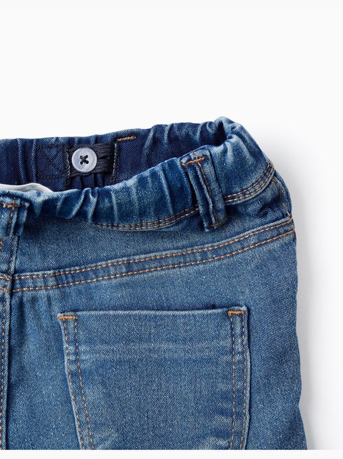 Jegging en Denim à Taille Réglable - Kiabi
