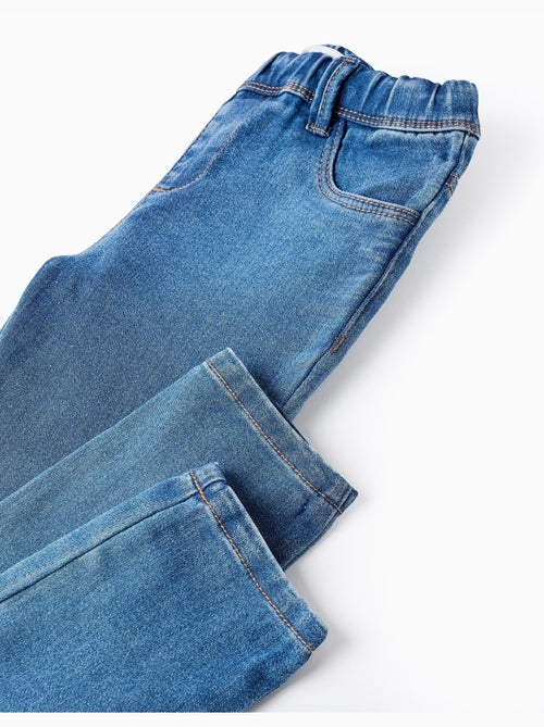 Jegging en Denim à Taille Réglable - Kiabi