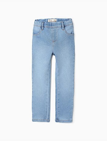Jegging en Denim à Taille Réglable