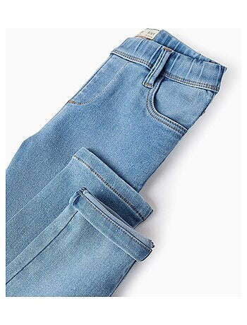 Jegging en Denim à Taille Réglable