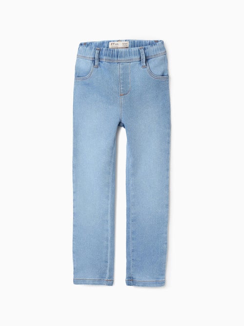 Jegging en Denim à Taille Réglable - Kiabi