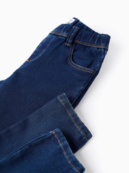 Jegging en Denim à Taille Réglable - Kiabi