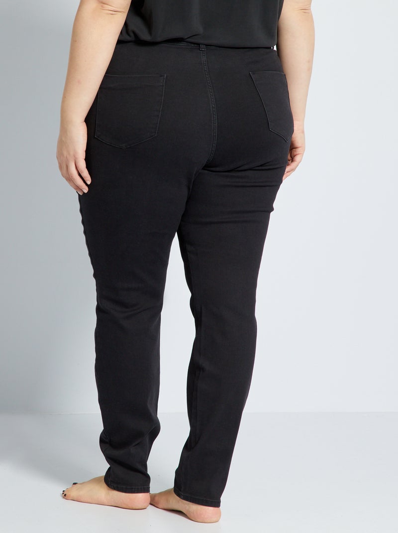 Jegging en denim L32 noir - Kiabi