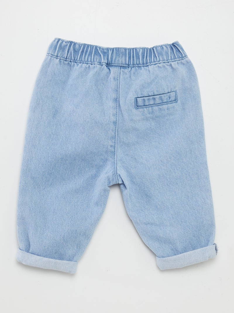 Jegging en jean Bleu - Kiabi