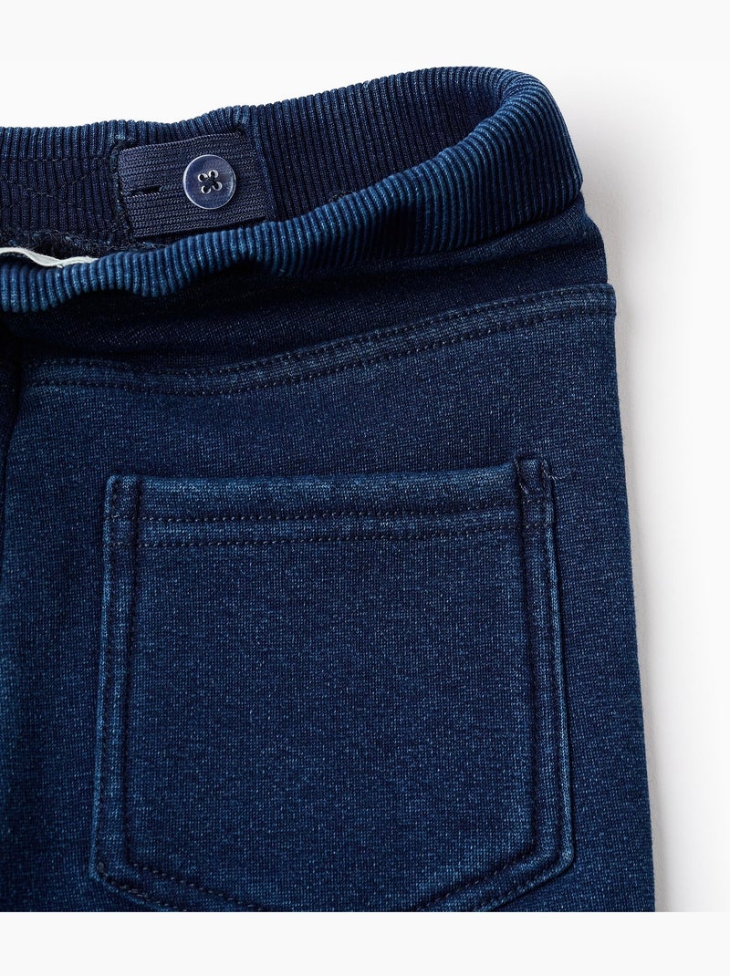 Jegging en Jean Effet Thermique Bleu - Kiabi