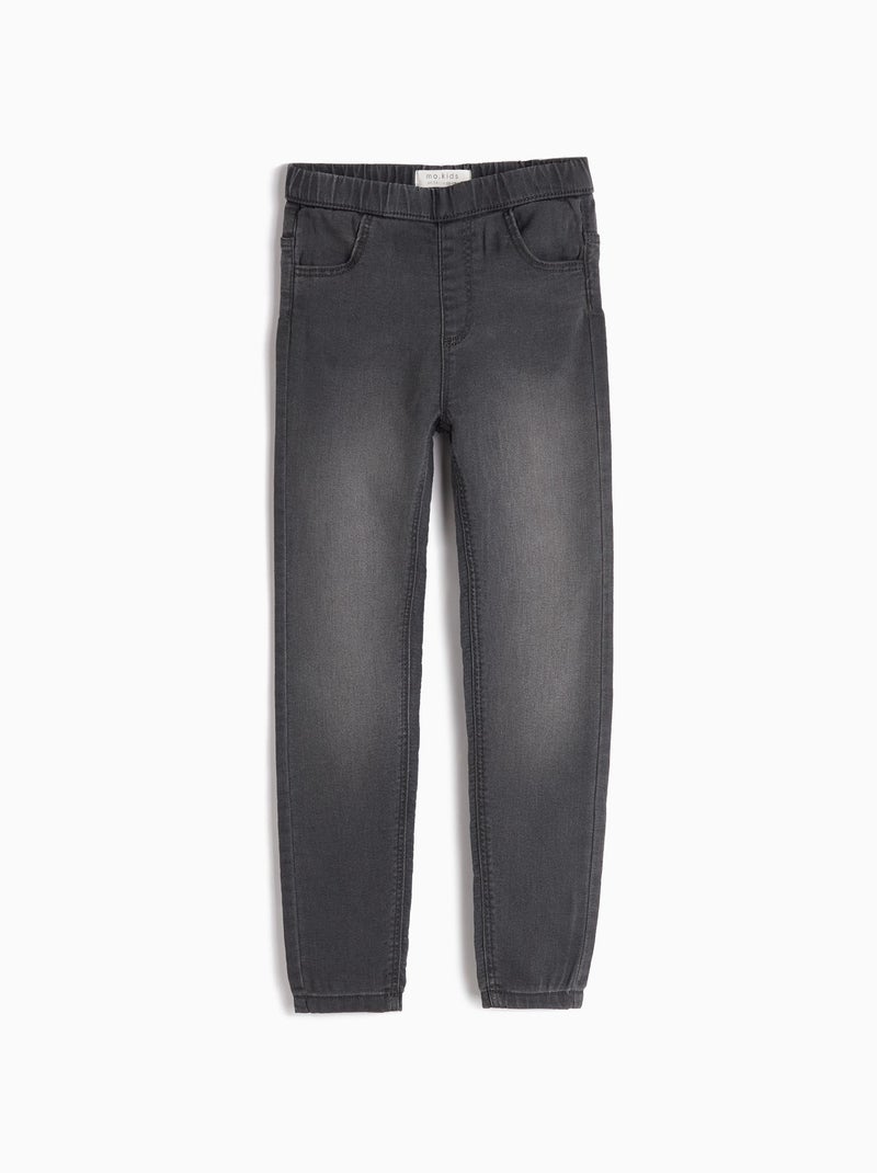 Jegging en jean Gris - Kiabi