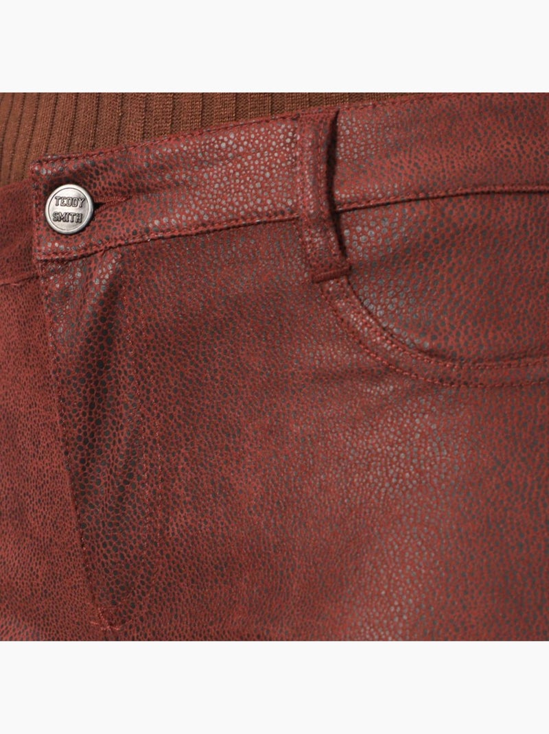 Jegging Femme Teddy Smith Bordeaux - Kiabi