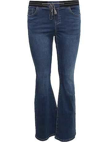 Jegging flare Lolly L32 en denim PAPRIKA